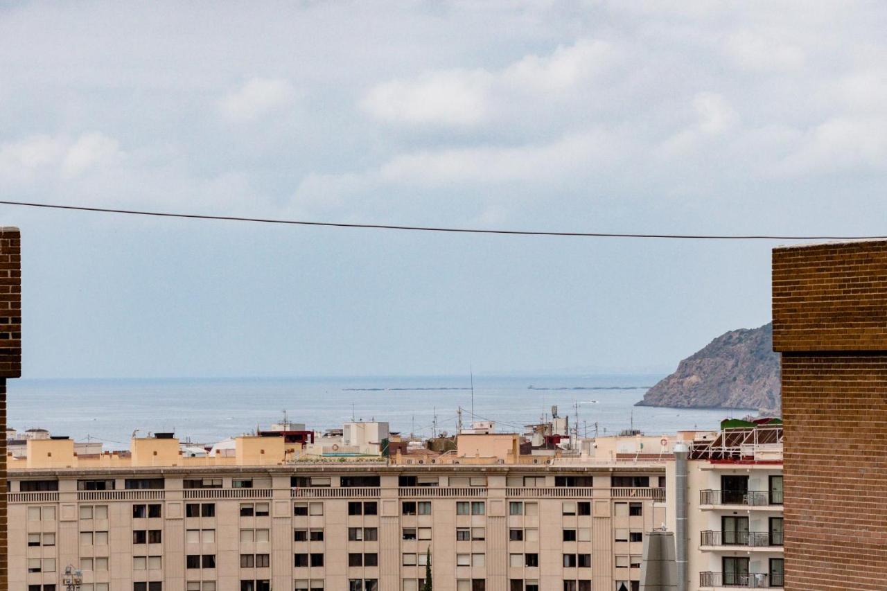 Modern Studio With See And City View Benidorm Exteriör bild