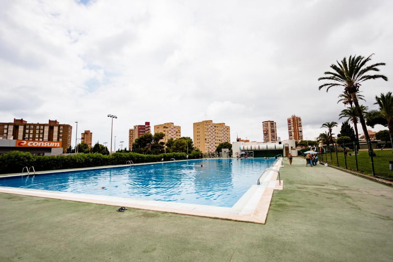 Modern Studio With See And City View Benidorm Exteriör bild