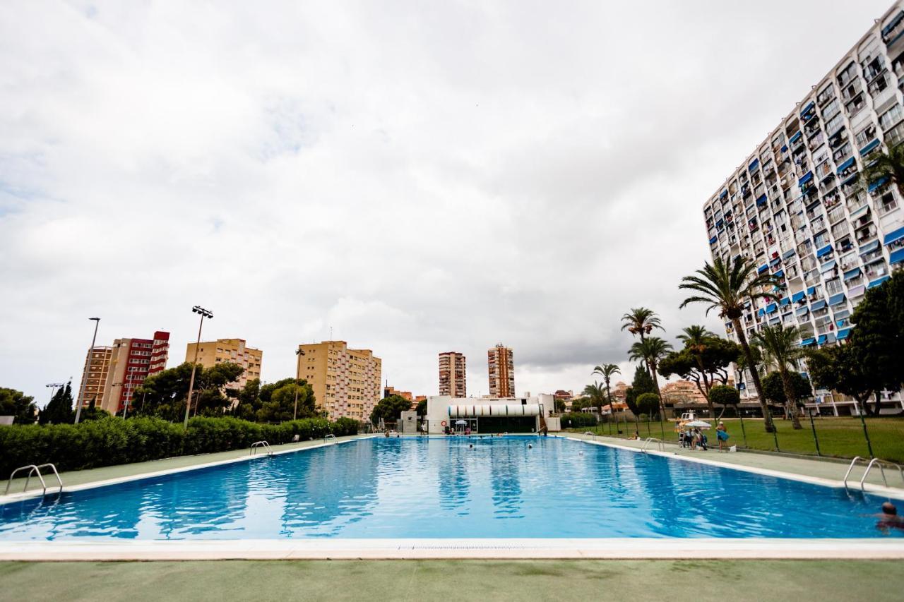 Modern Studio With See And City View Benidorm Exteriör bild