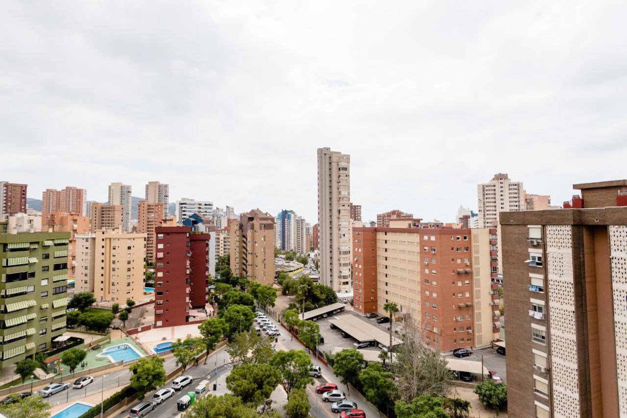 Modern Studio With See And City View Benidorm Exteriör bild